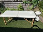 Massagetafel, 180x70 cm, crèmewit, in nieuwstaat, Sport en Fitness, Massageproducten, Ophalen, Zo goed als nieuw, Massagetafel