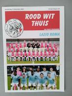 Pirate programma Ajax - Lazio Roma EL 2024/25, Ophalen of Verzenden, Ajax, Boek of Tijdschrift