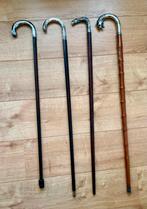 Wandelstok verzilverd handvat zeldzaam, Ophalen of Verzenden, Zo goed als nieuw