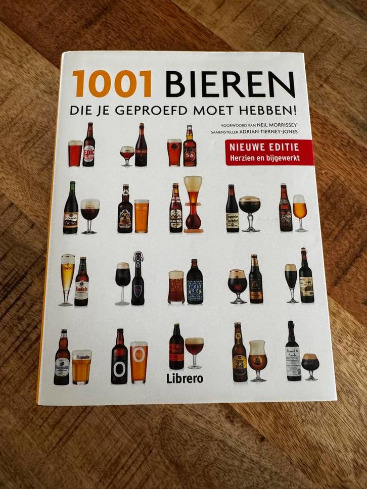 1001 Bieren die je geproefd moet hebben!, Boeken, Kookboeken, Nieuw, Overige typen, Overige gebieden, Ophalen of Verzenden