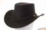 Australische leren outdoor ranch cowboy hoeden - nieuw, Kleding | Heren, Hoeden en Petten, Ophalen of Verzenden, Nieuw, Hawkins