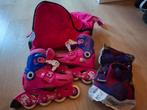 Roze skeelers merk Oxelo maat 30-32 incl tas en bescherming, Ophalen of Verzenden, Inline skates 4 wielen, Overige merken