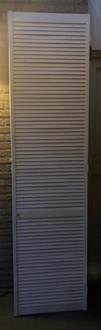 Louvredeuren, Ophalen, Gebruikt, Minder dan 80 cm, 215 cm of meer