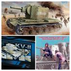 Pakket : KV-2 1/35 met veel updates!, Overige merken, Tank, 1:32 tot 1:50, Nieuw