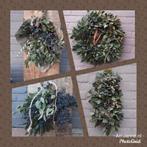 Stoere, landelijke groendecoraties, droogbloemen, krans,toef, Huis en Inrichting, Nieuw, Ophalen of Verzenden, Gemaalweg 12b Rutten