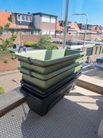 4x balkon bakken, Ophalen, Kunststof, Minder dan 30 cm, Balkon