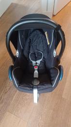 Autostoel 0 Maxi Cosi Cabriofix zwart met blauw., Ophalen of Verzenden