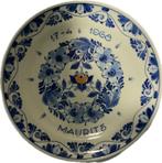 Porceleyne fles bord geboorte prins Maurits 1968, Verzenden, Zo goed als nieuw, Nederland, Servies