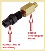 002052-53 Tankfitting en nippel Honda-Suzuki-Tohatsu-Nissan, Ophalen of Verzenden, Nieuw, Motor en Techniek