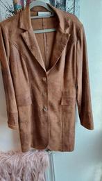 Helena Hart - lange blazer / jasje, Kleding | Dames, Jasjes, Kostuums en Pakken, Bruin, Maat 46/48 (XL) of groter, Zo goed als nieuw