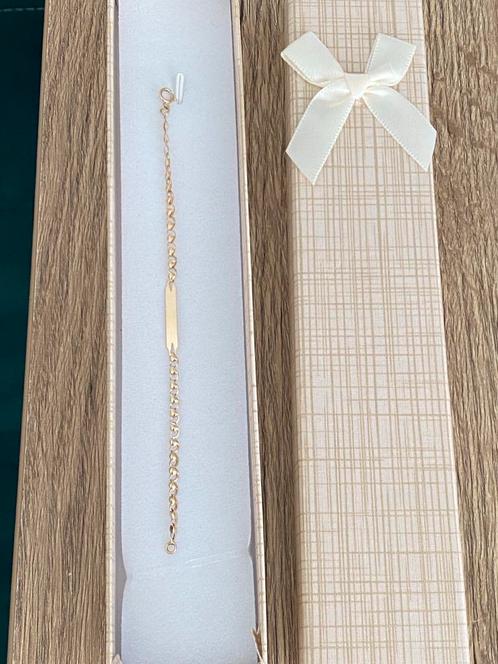14 karaat gouden kinderen armband, Sieraden, Tassen en Uiterlijk, Armbanden, Nieuw, Goud, Goud, Ophalen of Verzenden