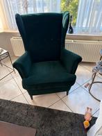 IKEA Strandmon fauteuil - Klassiek en comfortabel!, Ophalen, Gebruikt, Stof, 75 tot 100 cm