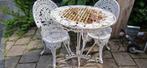 Victoriaanse stijl bistrosetje (brocante), Ophalen, Gebruikt