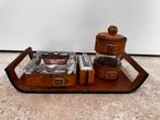 Vintage rokersset/rokersgarnituur, Ophalen of Verzenden, Gebruikt