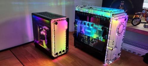 UNIEK CUSTOM WATERCOOLED Game | Stream | Edit SFF PC & Setup, Computers en Software, Desktop Pc's, Zo goed als nieuw, 4 Ghz of meer