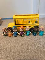 Cocomelon bus + poppetjes, Ophalen of Verzenden, Zo goed als nieuw