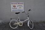 T-rack vouwfiets Wit, Fietsen en Brommers, Fietsen | Vouwfietsen, Gebruikt, Overige merken