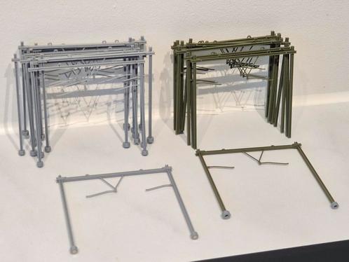 NS bovenleidingsportalen 3d geprint in kleur, buigzaam, Hobby en Vrije tijd, Modeltreinen | N-Spoor, Nieuw, Gelijkstroom of Wisselstroom