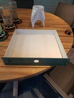 3x Heesakkers zandlade 40x40, Ophalen of Verzenden, Hout, Vogelkooi