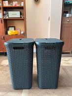Twee stevige grote wasmanden Curver, Huis en Inrichting, Ophalen, Gebruikt, Zwart