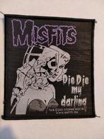 Misfits die die my darling 2002 logo patch embleem metal, Verzamelen, Muziek, Artiesten en Beroemdheden, Ophalen of Verzenden