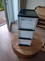 kunststof ladekastje, Ophalen, Zo goed als nieuw, 3 of 4 laden, Minder dan 100 cm