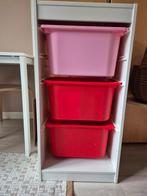Leuke witte Trofast kast met bakken IZGST, Kinderen en Baby's, Kinderkamer | Commodes en Kasten, Ophalen, Gebruikt, Minder dan 50 cm