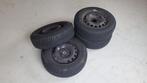 4x Goodyear Ultragrip winterbanden met velg 175 / 65 R14 82T, Ophalen, 14 inch, Gebruikt, 175 mm