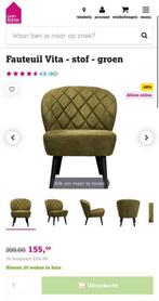 Fauteuil Vita Leen Bakker, Huis en Inrichting, Ophalen, Twee, Overige kleuren, Zo goed als nieuw