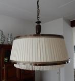 vintage hanglamp plafondlamp voor boven eettafel, Huis en Inrichting, Lampen | Hanglampen, Ophalen, Hout, Vintage, Zo goed als nieuw