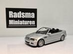 Bmw E46 Cabriolet - Silver metallic - 1:43 Minichamps, Hobby en Vrije tijd, Modelauto's | 1:43, Ophalen of Verzenden, MiniChamps