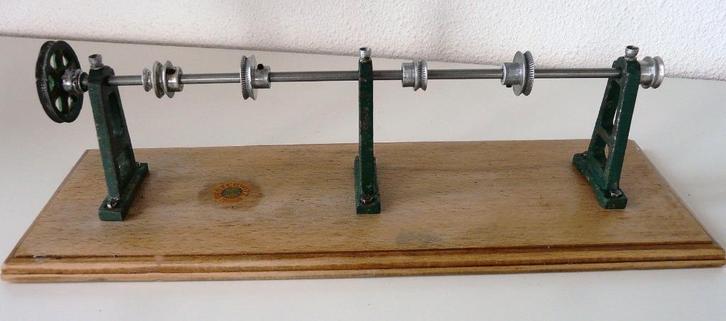 Oesterwitz transmissie aandrijfmodel voor stoommachine., Antiek en Kunst, Antiek | Speelgoed, Ophalen of Verzenden