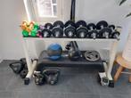 Dumbell fitness opberg rek (excl gewichten), Ophalen of Verzenden, Gebruikt, Benen, Dumbbell