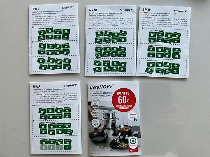 92 spaarzegels actie Spar Colruyt, Hobby en Vrije tijd, Spaarzegeltjes, Ophalen of Verzenden