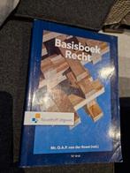 O.A.P. van der Roest - Basisboek Recht, Ophalen of Verzenden, Zo goed als nieuw, O.A.P. van der Roest