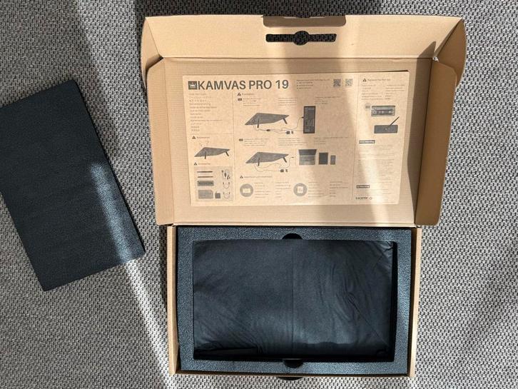 Huion Kamvas Pro 19 (4K) Tekentablet, Computers en Software, Tekentablets, Nieuw, Bedraad, Multi-touch, Ophalen of Verzenden