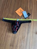 nylon string, zwart, doorschijnend, maat S,, Ophalen of Verzenden, Zwart, Slip