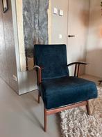 Mid Century Fauteuil - Nieuwe Bekleding!, Huis en Inrichting, Fauteuils, Ophalen, Minder dan 75 cm, Zo goed als nieuw, 50 tot 75 cm
