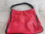 Rode Handtas met Vakjes, Ophalen, Zo goed als nieuw, Rood, Handtas