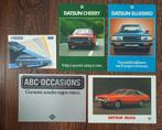 9 Datsun brochures in één koop, Verzenden, Zo goed als nieuw, Overige merken