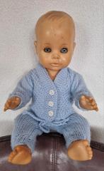 Vintage Schildpad Schildkrot Germany pop met bewegende ogen, Verzamelen, Poppen, Ophalen of Verzenden, Gebruikt, Pop