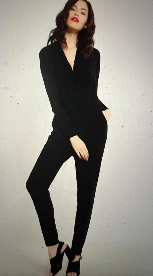 Ichi zwarte jumpsuit – maat L/XL, Kleding | Dames, Jumpsuits, Zo goed als nieuw, Maat 46/48 (XL) of groter, Zwart, Ophalen of Verzenden