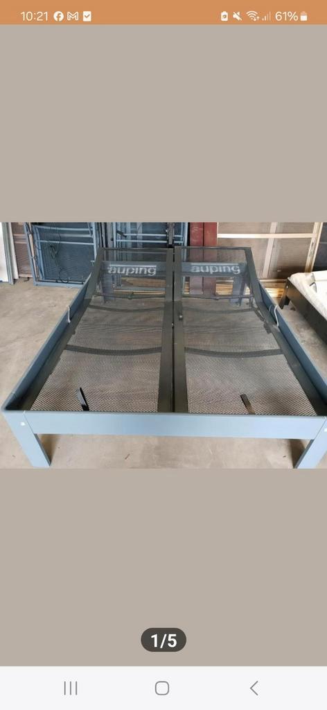 Zgan Auping auronde 1000/2000  180x200 cm, Huis en Inrichting, Slaapkamer | Bedden, Zo goed als nieuw, Tweepersoons, 180 cm, 200 cm