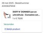 Doff n donner, Ophalen