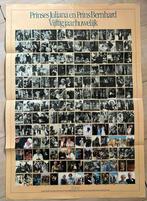 Juliana & Bernhard 50 jaar huwelijk poster, Verzamelen, Koninklijk Huis en Royalty, Ophalen of Verzenden, Gebruikt, Nederland