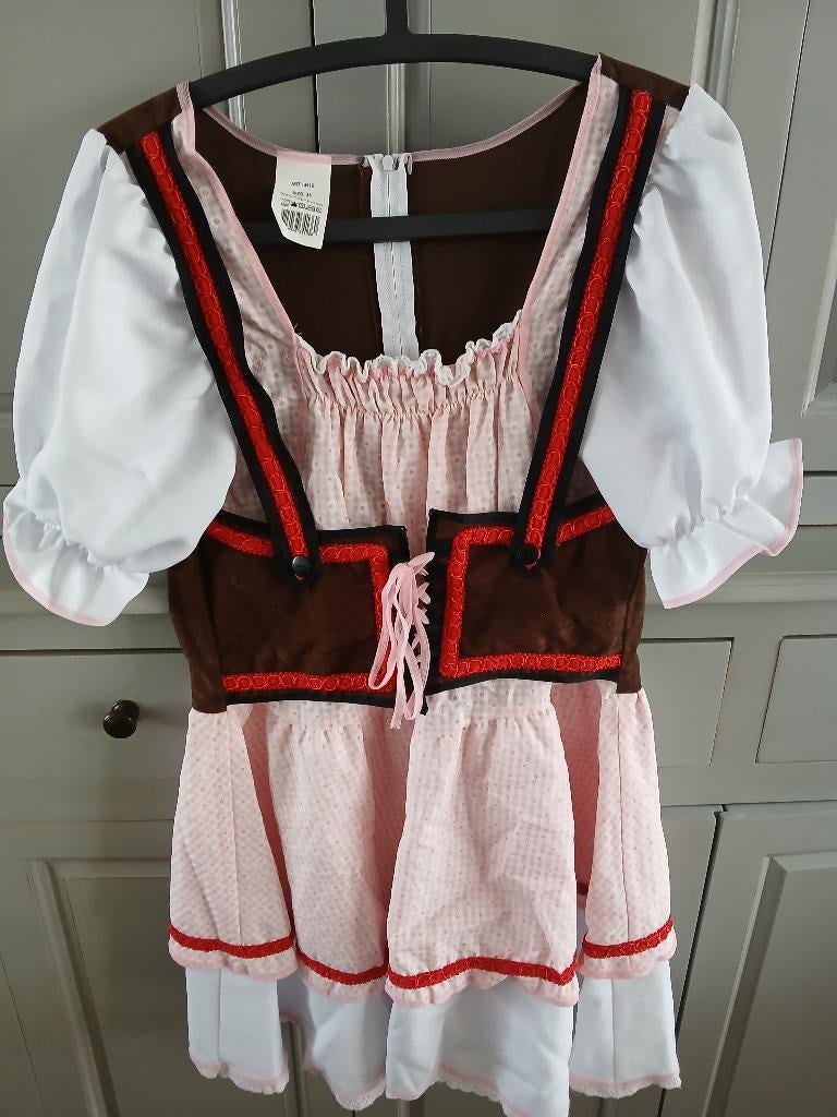 Tiroler jurkje maat 36 carnaval, Ophalen of Verzenden, Zo goed als nieuw, Maat 36 (S), Carnaval