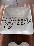 Riviera Maison schaal Buon Appetito, Ophalen, Gebruikt, Overige stijlen, Glas