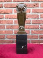 mooi gestileerd beeld van een uil, Antiek en Kunst, Kunst | Beelden en Houtsnijwerken, Ophalen of Verzenden