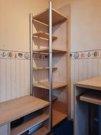 Bureau, boekenkast en radio-tv meubel., Huis en Inrichting, Bureaus, Ophalen of Verzenden, Gebruikt