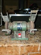Dubbele slijpmachine – 220V, Doe-het-zelf en Verbouw, Gereedschap | Slijpmachines, Ophalen, Zo goed als nieuw, Minder dan 700 watt